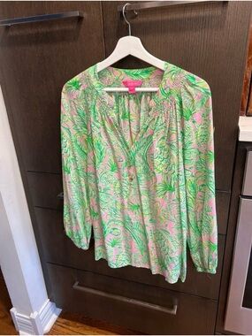 Lilly Pulitzer Elsa Top XXL